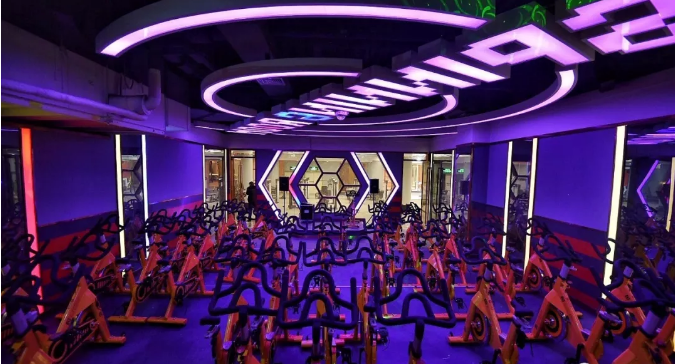 動感單車房燈光